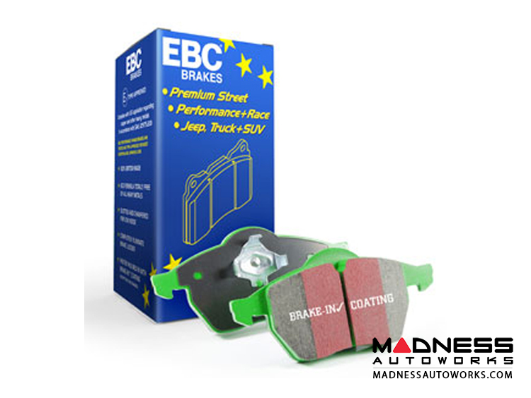 Jeep Renegade Brake Pads - EBC - Rear - Green Stuff